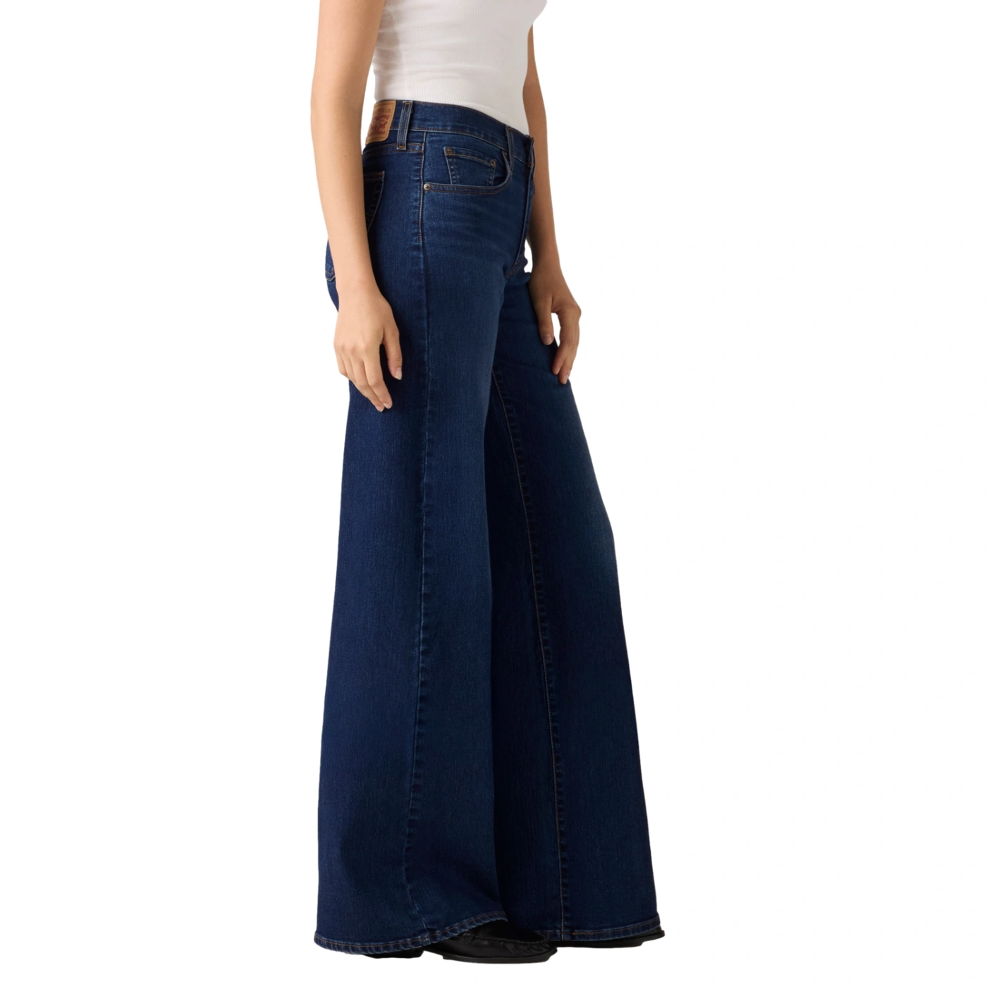 JEAN WIDE LEG MUJER LEVI'S 728 ETERNAL INDIGO DARK - 3