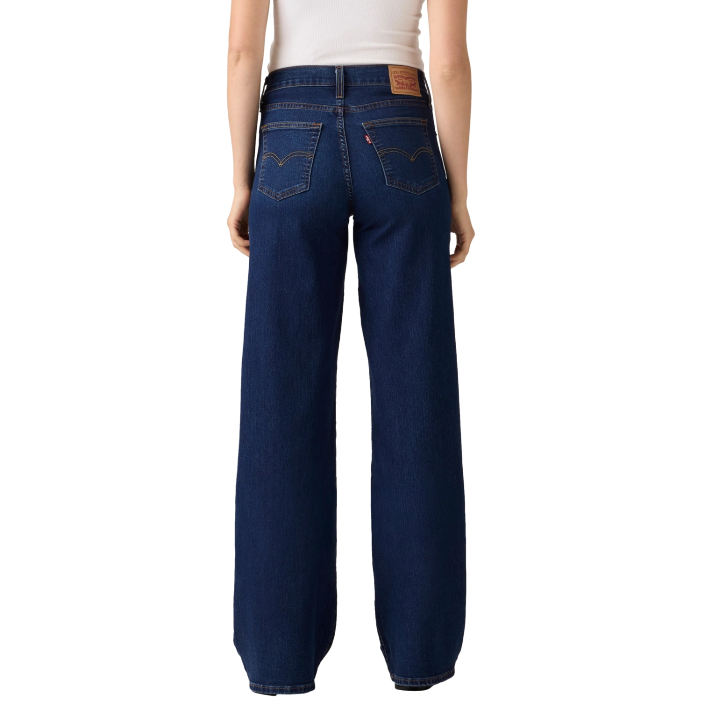 JEAN WIDE LEG MUJER LEVI'S 728 ETERNAL INDIGO DARK - 4