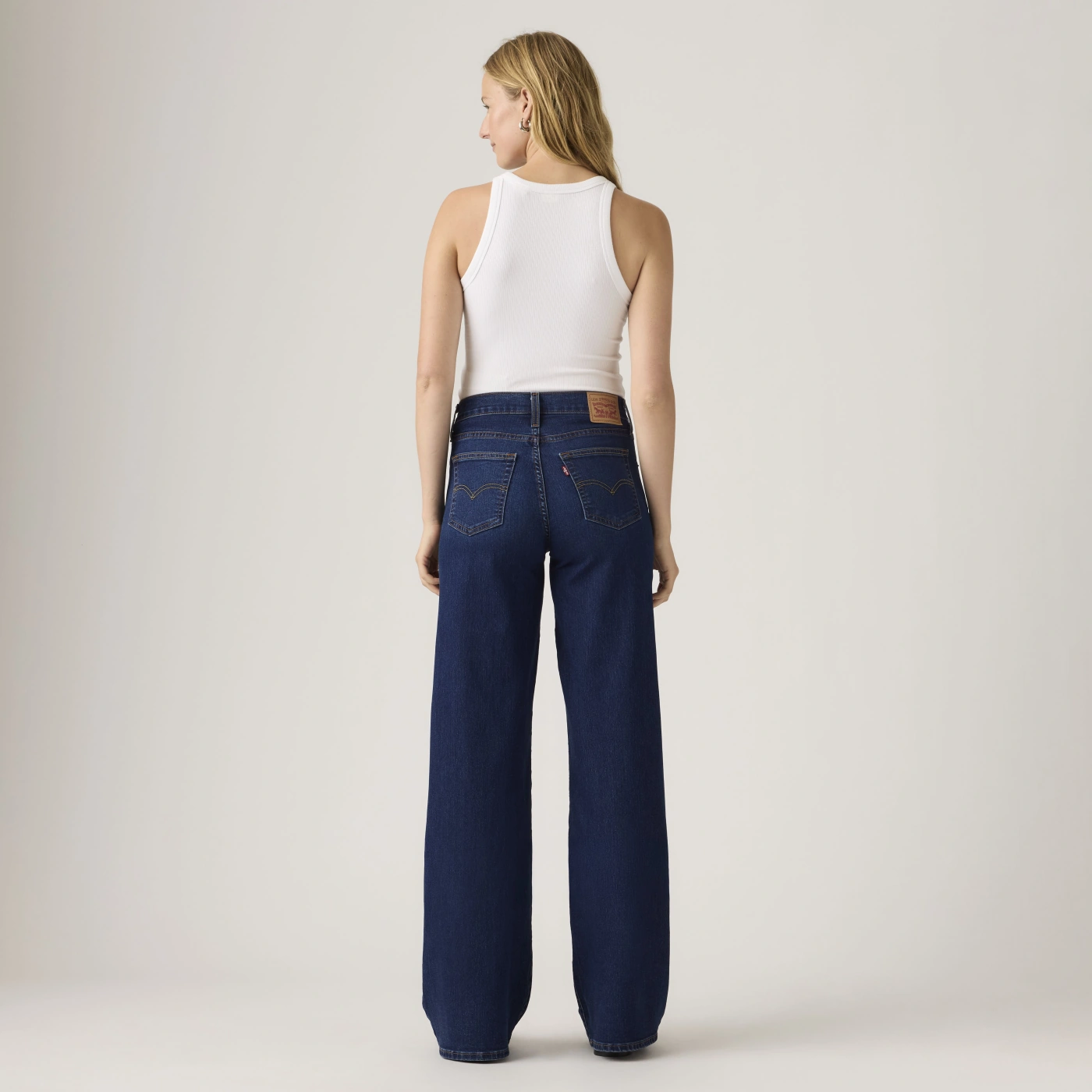 JEAN WIDE LEG MUJER LEVI'S 728 ETERNAL INDIGO DARK - 2