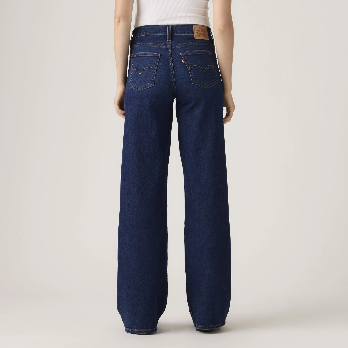 JEAN WIDE LEG MUJER LEVI'S 728 ETERNAL INDIGO DARK - 4