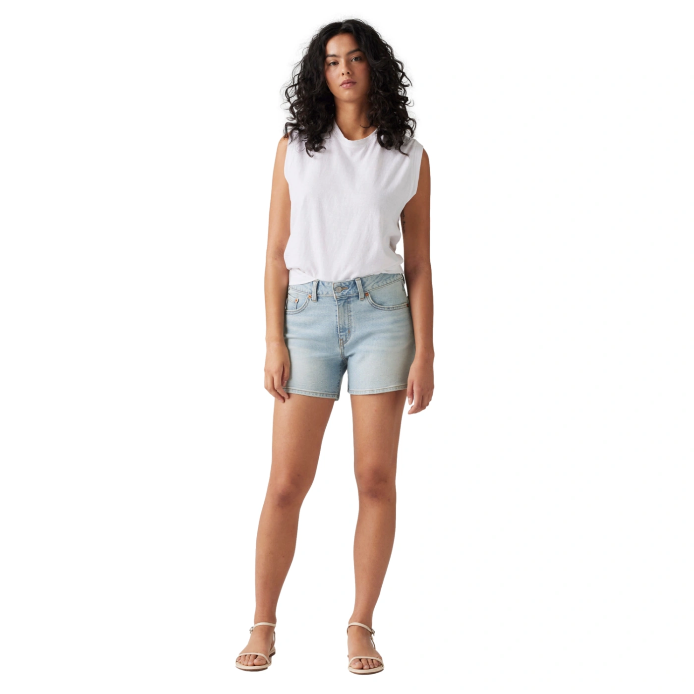 SHORT MUJER LEVI'S A-LINE ALL THE WHILE SHORT - 4