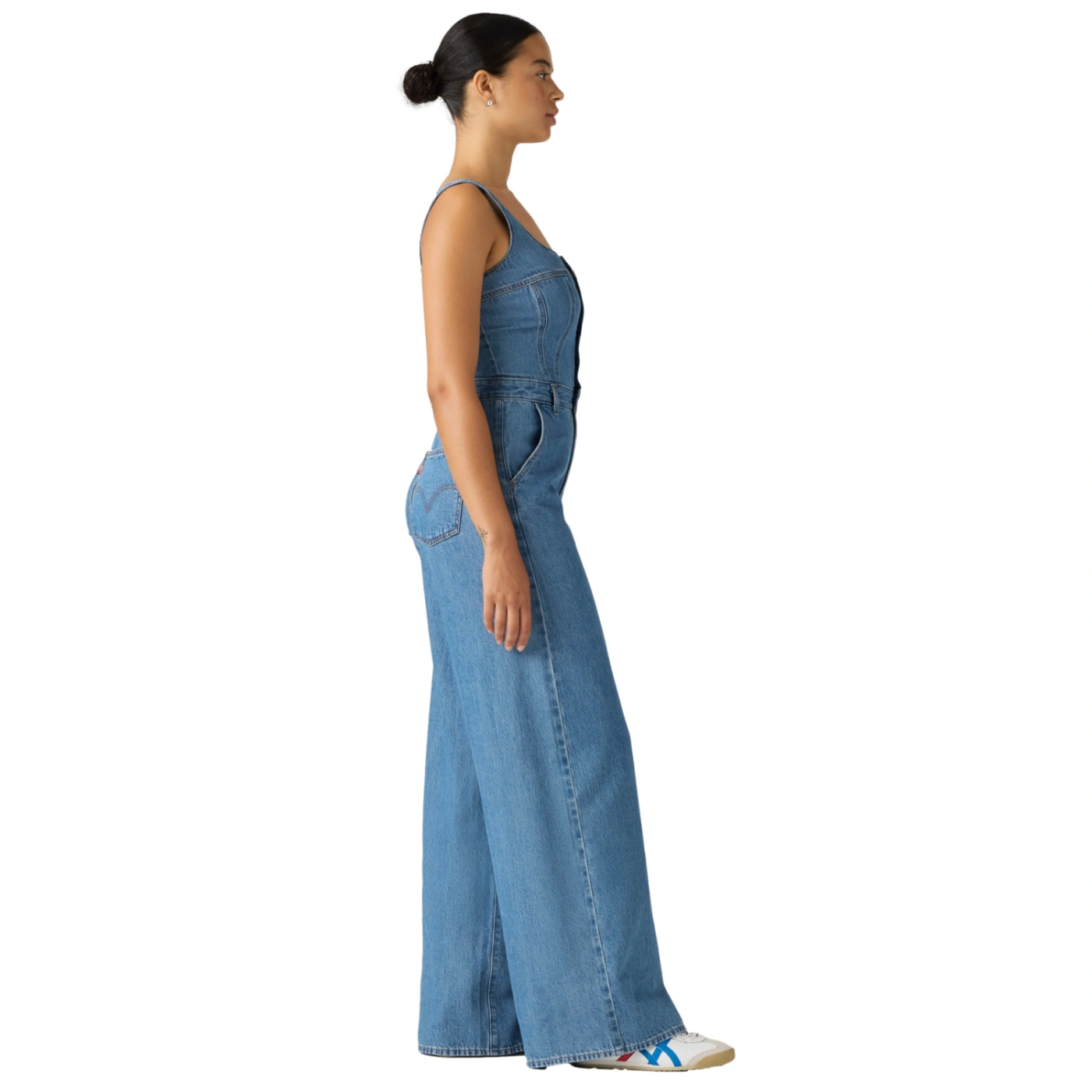 ENTERIZO LARGO ALGODÓN MUJER LEVI'S AUDRA SEAMED JUMPSUIT IS IT WORTH IT - 3