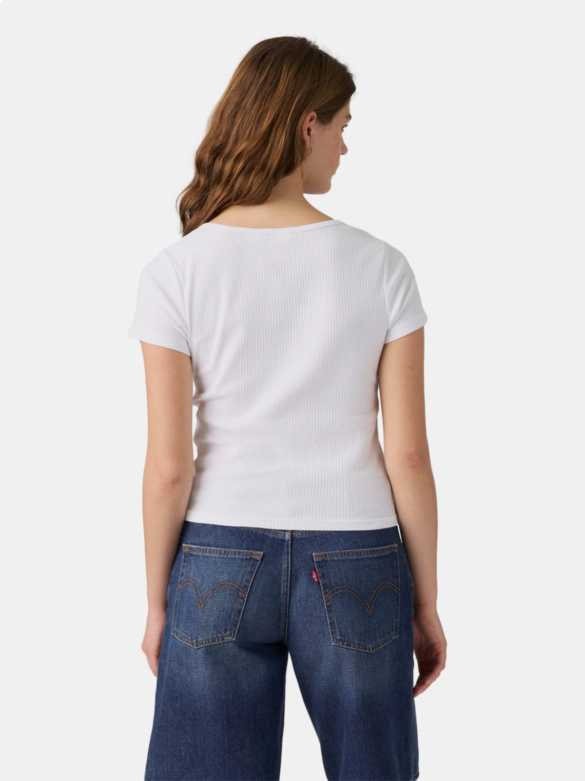 POLO MUJER LEVI'S AUSTEN BUTTON THROUGH BRIGHT - 2