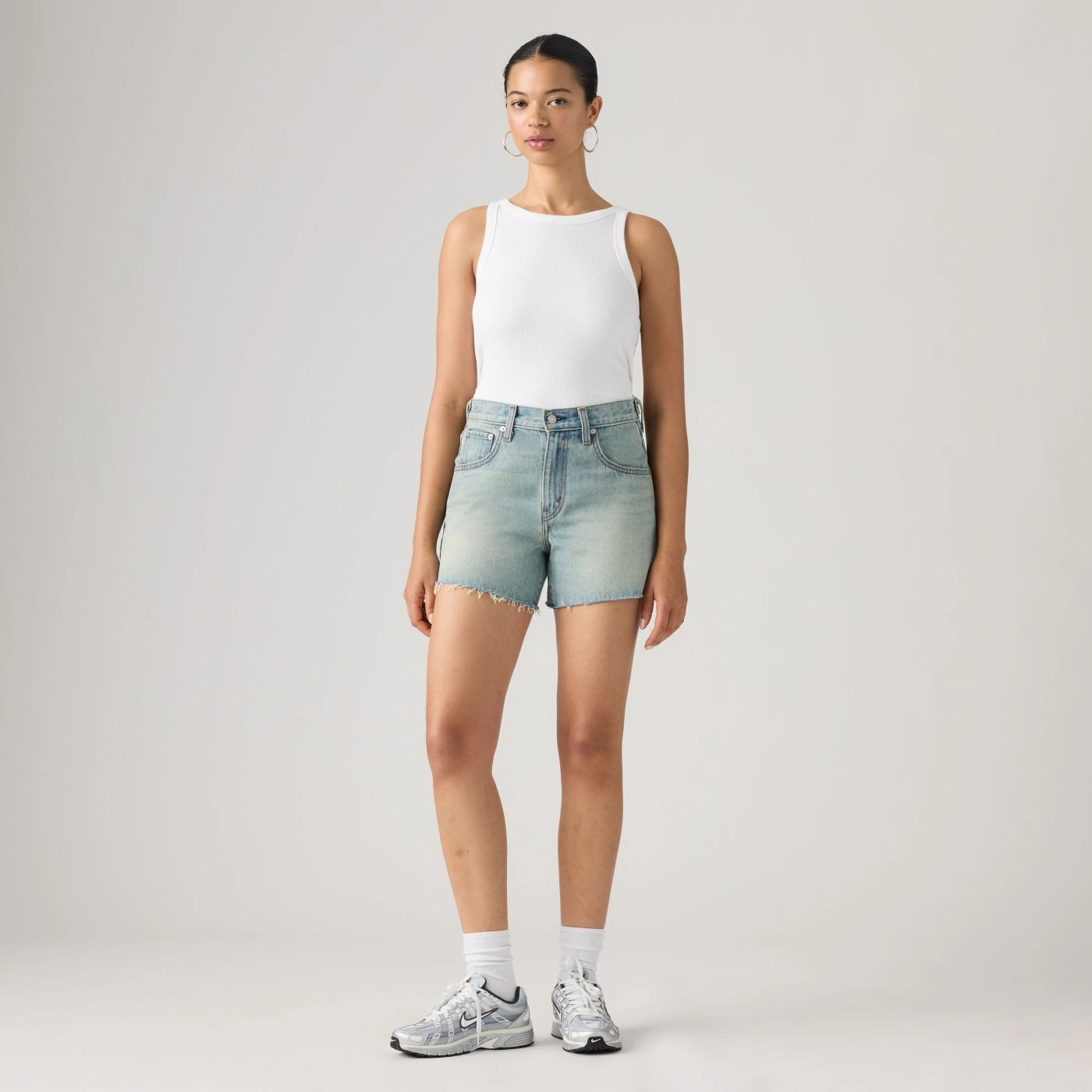 SHORT ALGODÓN MUJER LEVI'S CINCH MID-THIGH TIME TO DUST SHORT - 2