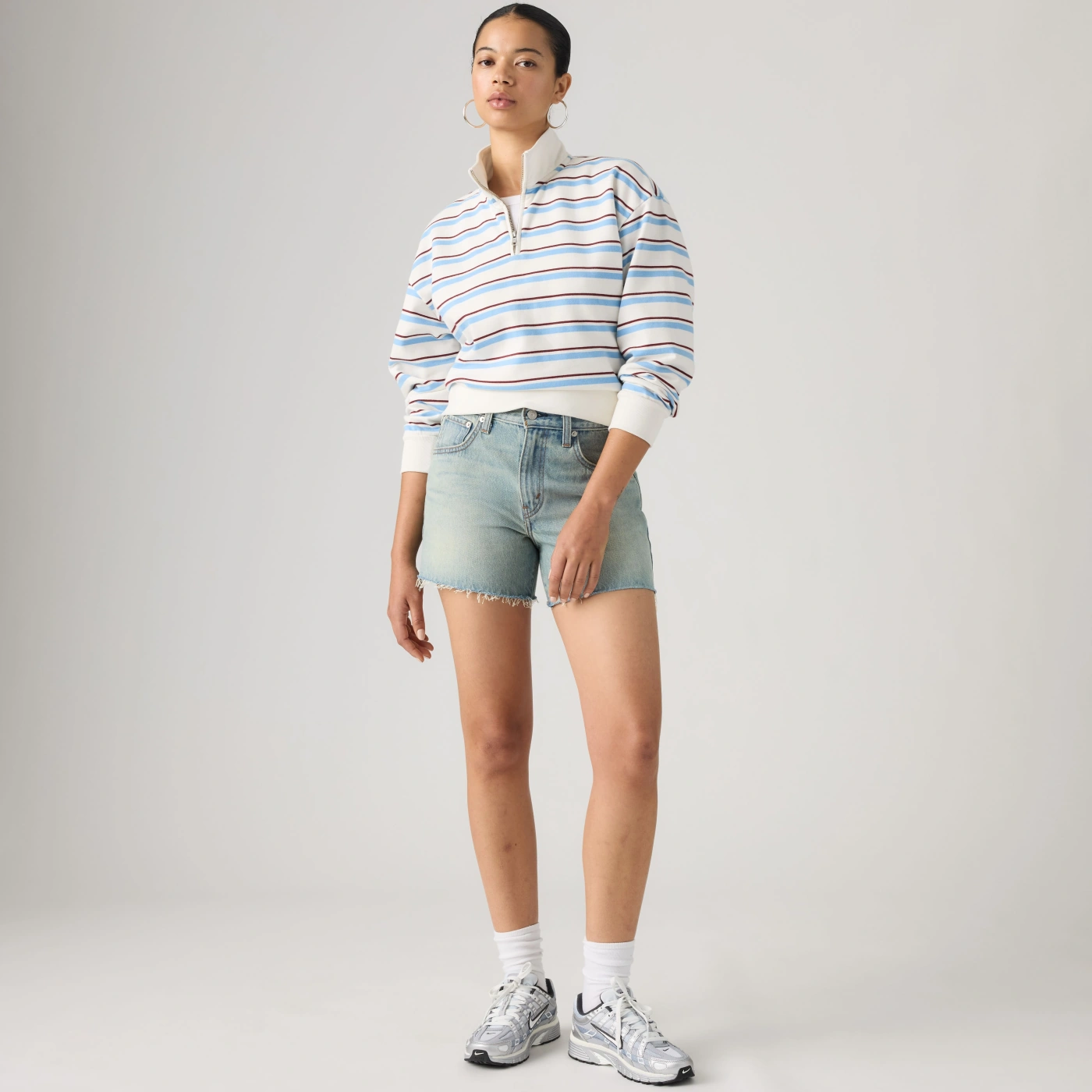 SHORT ALGODÓN MUJER LEVI'S CINCH MID-THIGH TIME TO DUST SHORT - 1