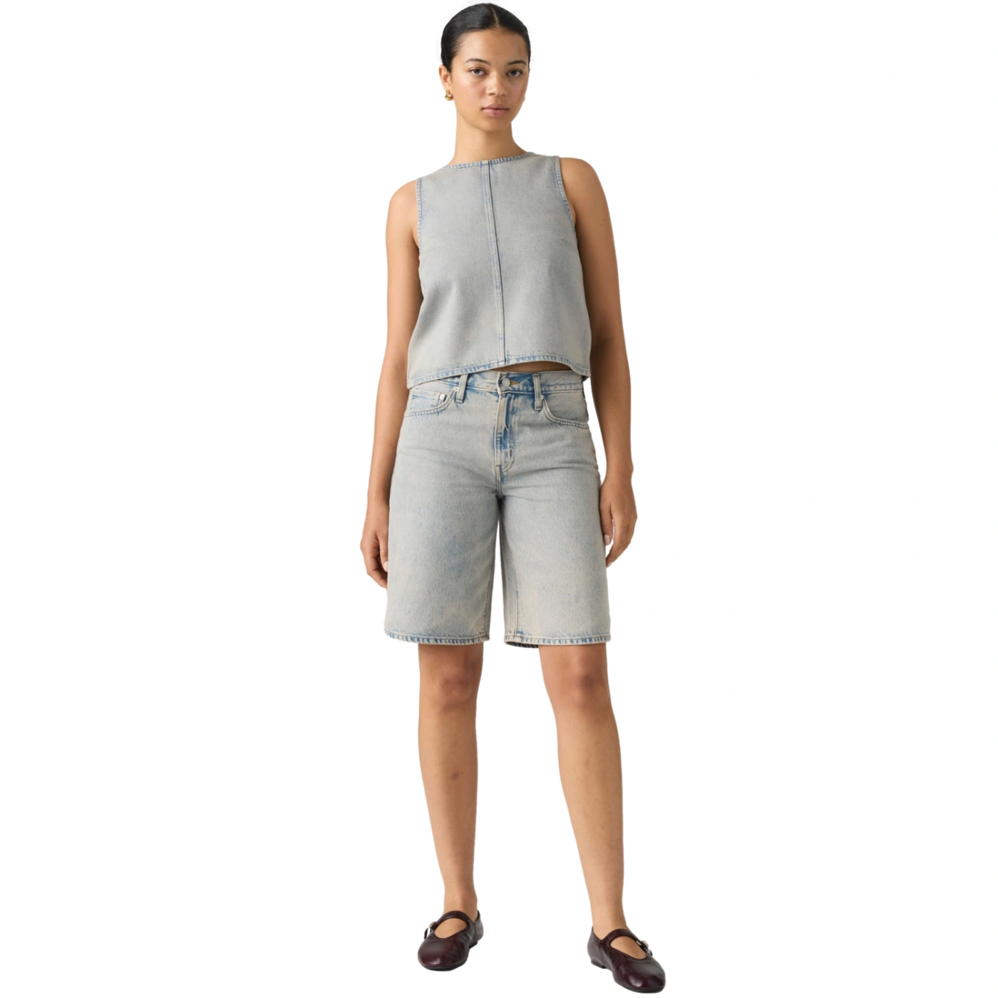 BLUSA ALGODÓN MUJER LEVI'S DENIM SHELL MINE TIME SHELL - 3