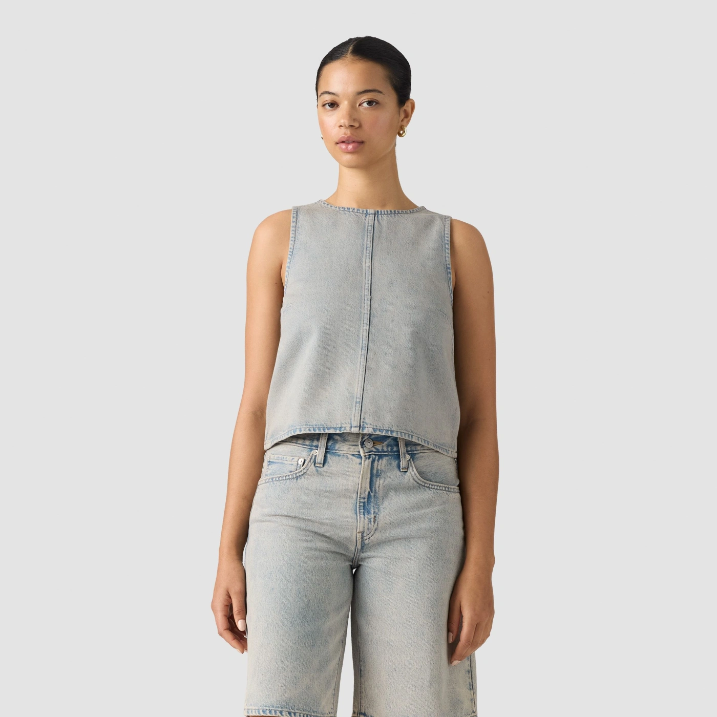 BLUSA ALGODÓN MUJER LEVI'S DENIM SHELL MINE TIME SHELL - 3