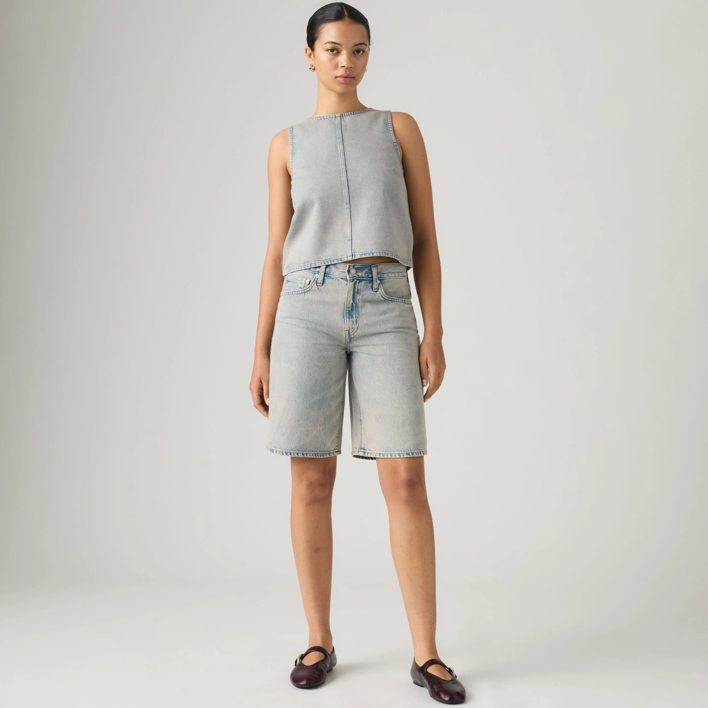 BLUSA ALGODÓN MUJER LEVI'S DENIM SHELL MINE TIME SHELL - 4
