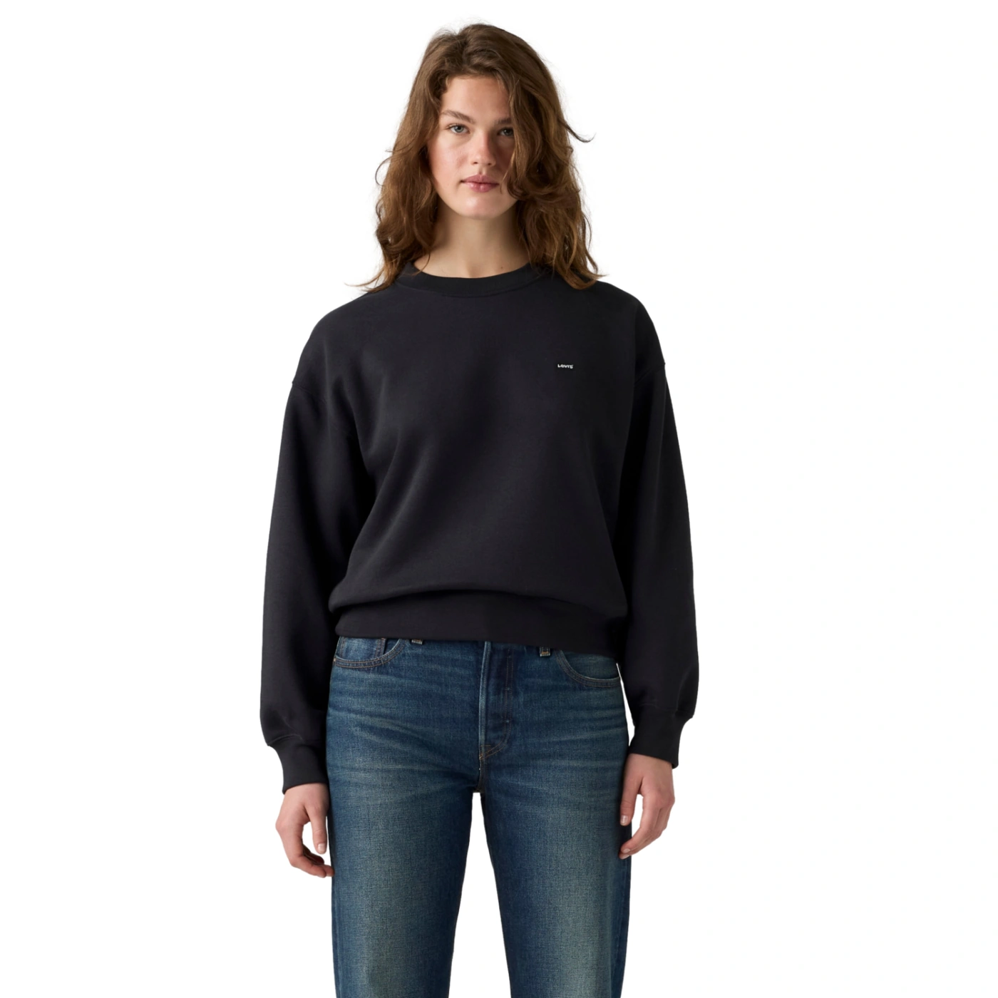 POLERA MUJER LEVI'S EVERYDAY CREW ANTHRACITE NIGHT - 1