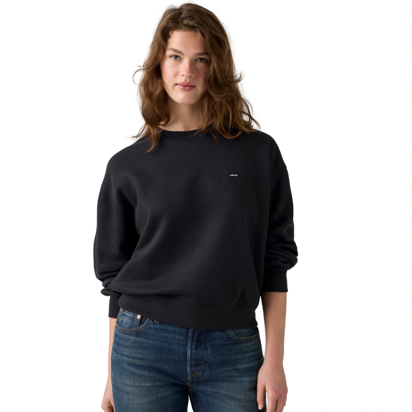 POLERA MUJER LEVI'S EVERYDAY CREW ANTHRACITE NIGHT - 3