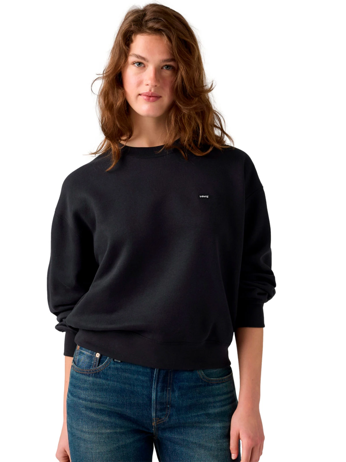 POLERA MUJER LEVI'S EVERYDAY CREW ANTHRACITE NIGHT - 3