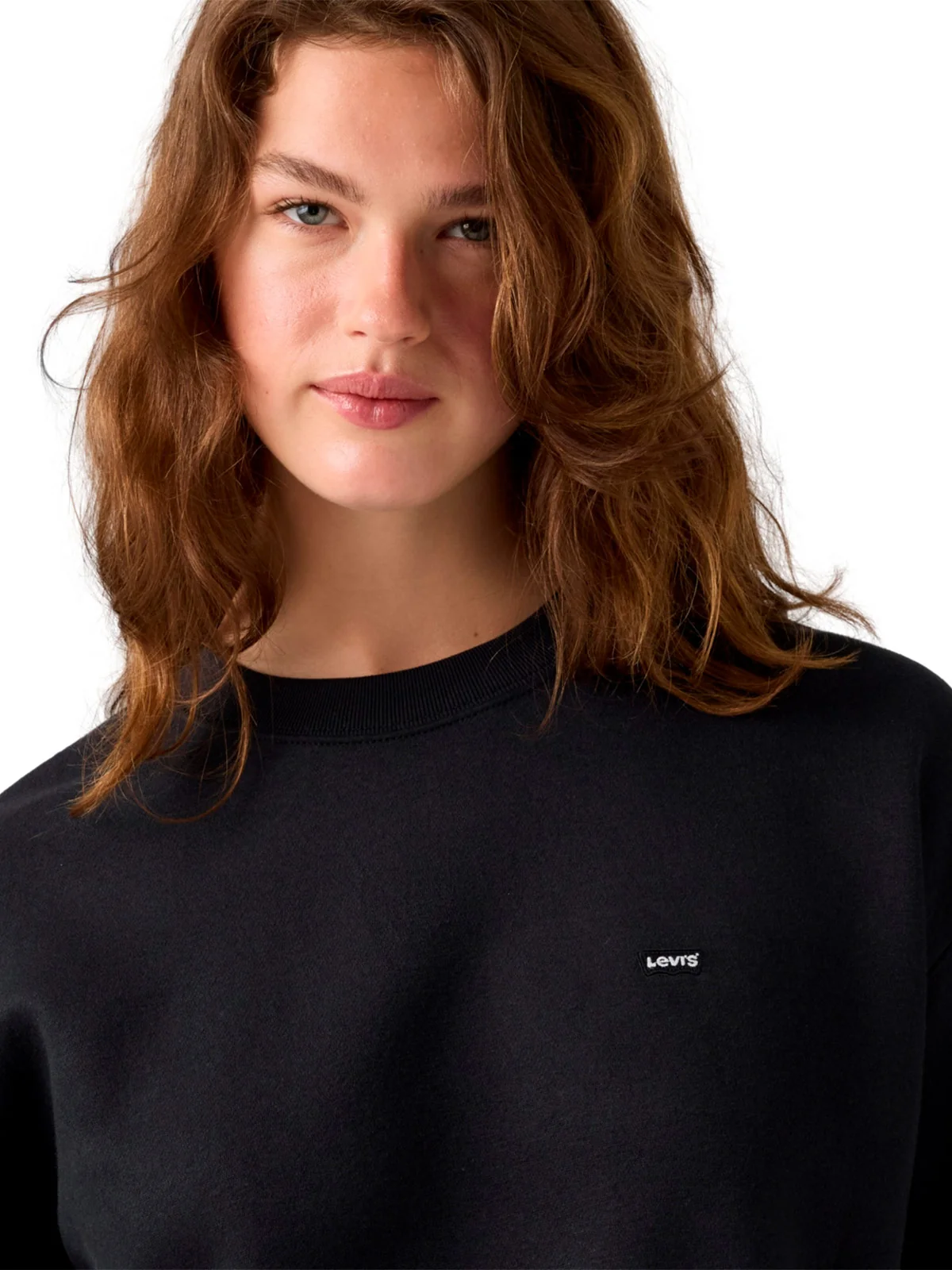 POLERA MUJER LEVI'S EVERYDAY CREW ANTHRACITE NIGHT - 4