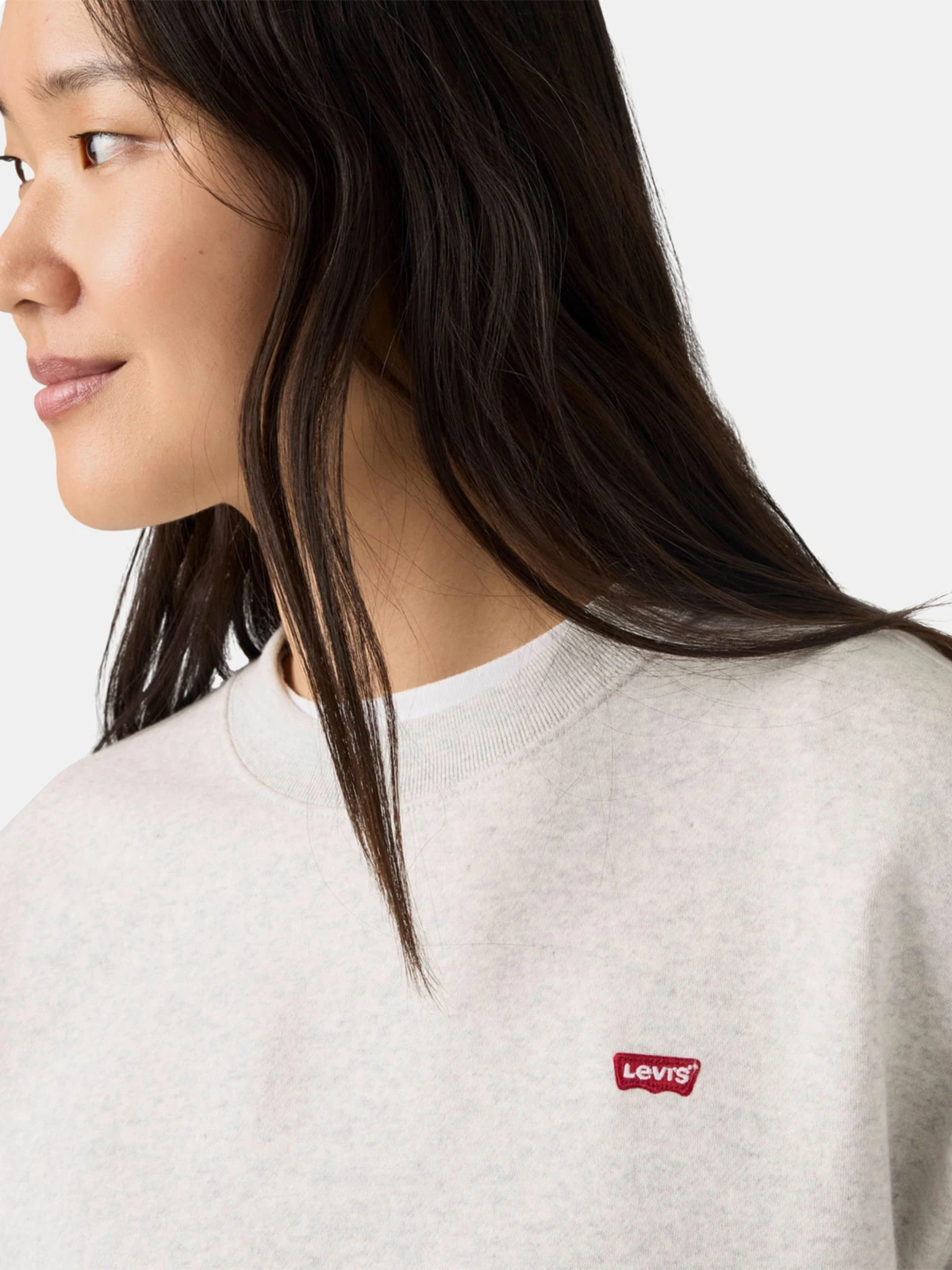 POLERA MUJER LEVI'S EVERYDAY CREW SWEATSHIRT FROSTY - 4