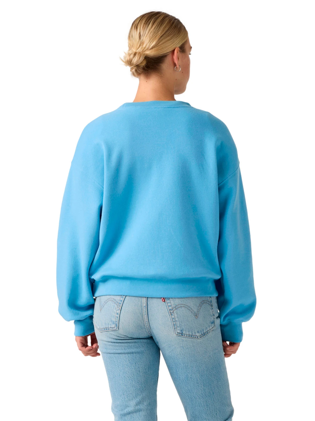 POLERA MUJER LEVI'S EVERYDAY CREW ALASKA BLUE - 2