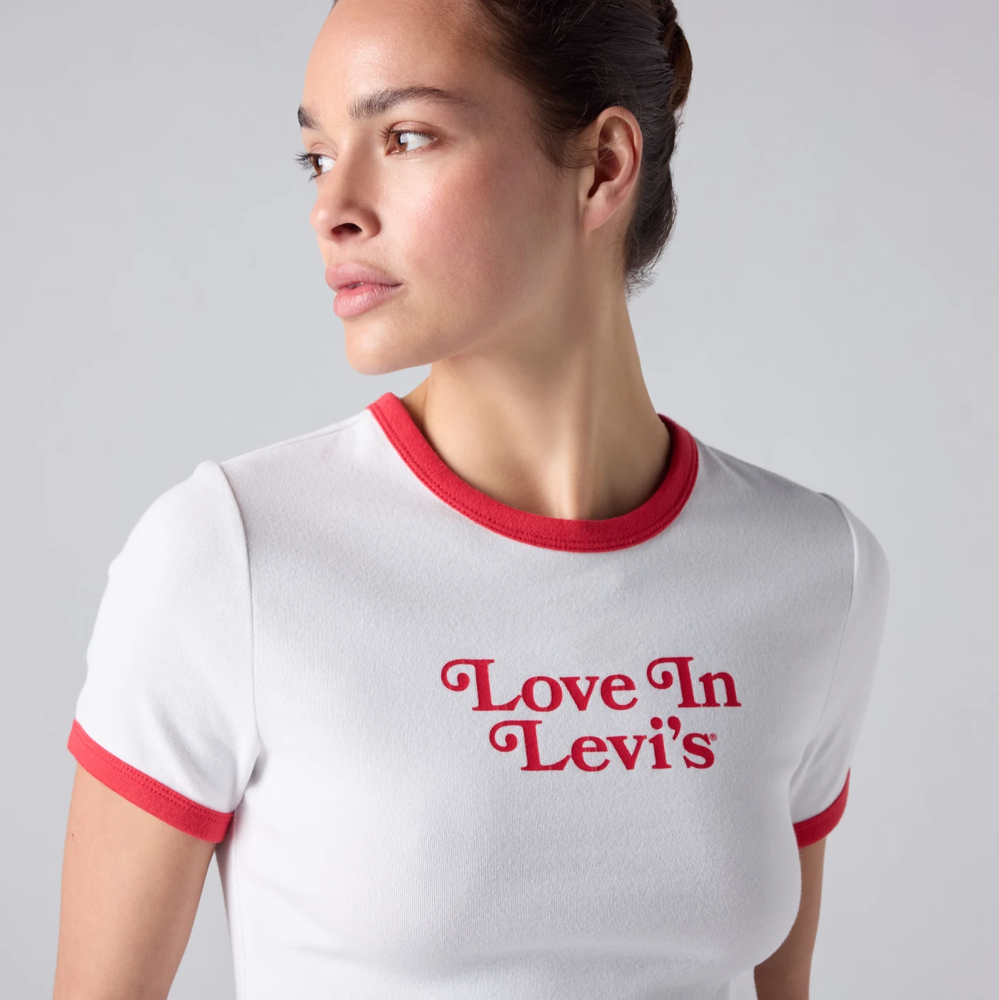 POLO MUJER LEVI'S GR HAYES CROPPED TEE LOVE IN LEVI'S - 4