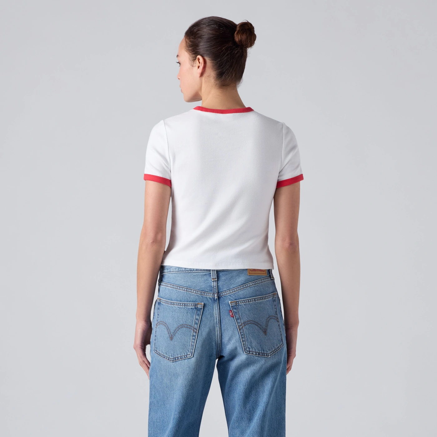 POLO MUJER LEVI'S GR HAYES CROPPED TEE LOVE IN LEVI'S - 3