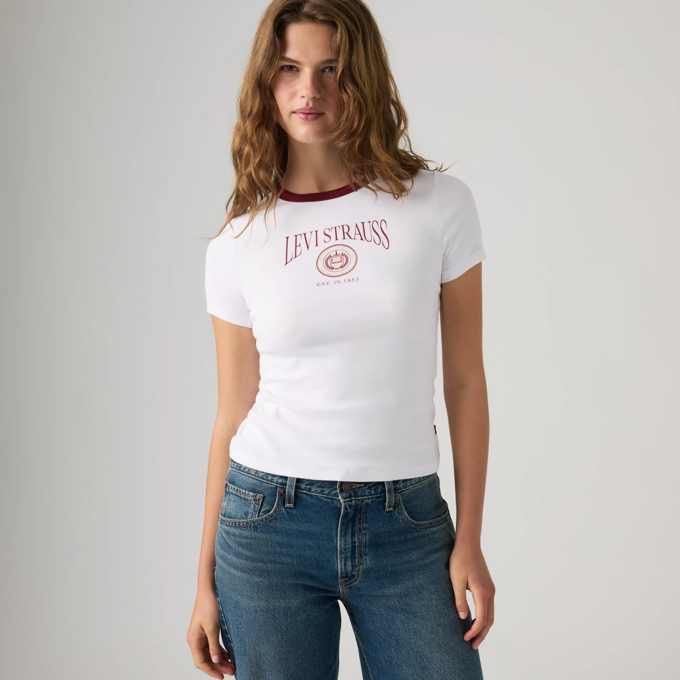 POLO MUJER LEVI'S GR HAYES TEE LEVI STRAUSS CREST - 1