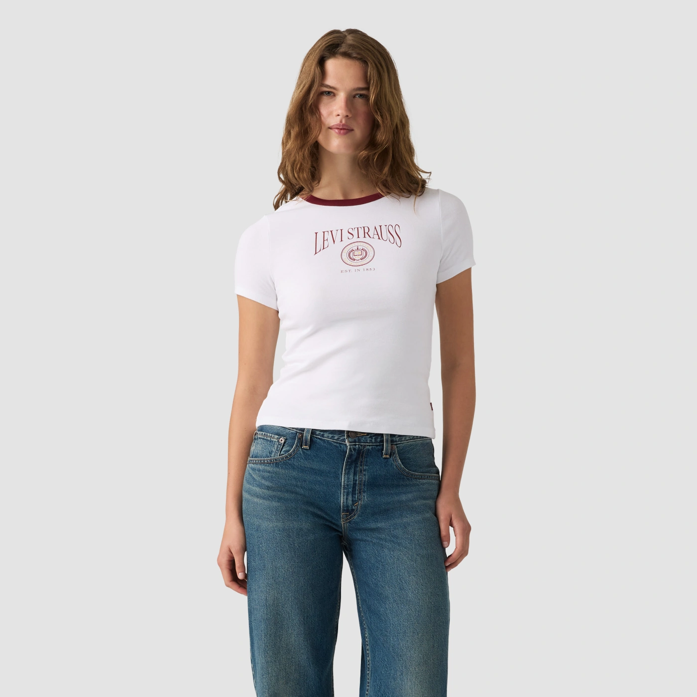 POLO MUJER LEVI'S GR HAYES TEE LEVI STRAUSS CREST - 3