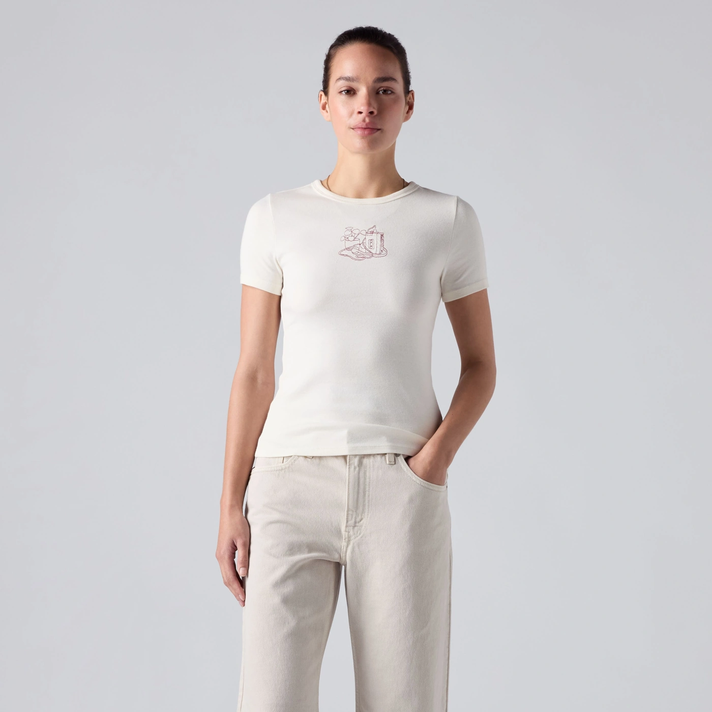 POLO MUJER LEVI'S HAYES TEE - 1