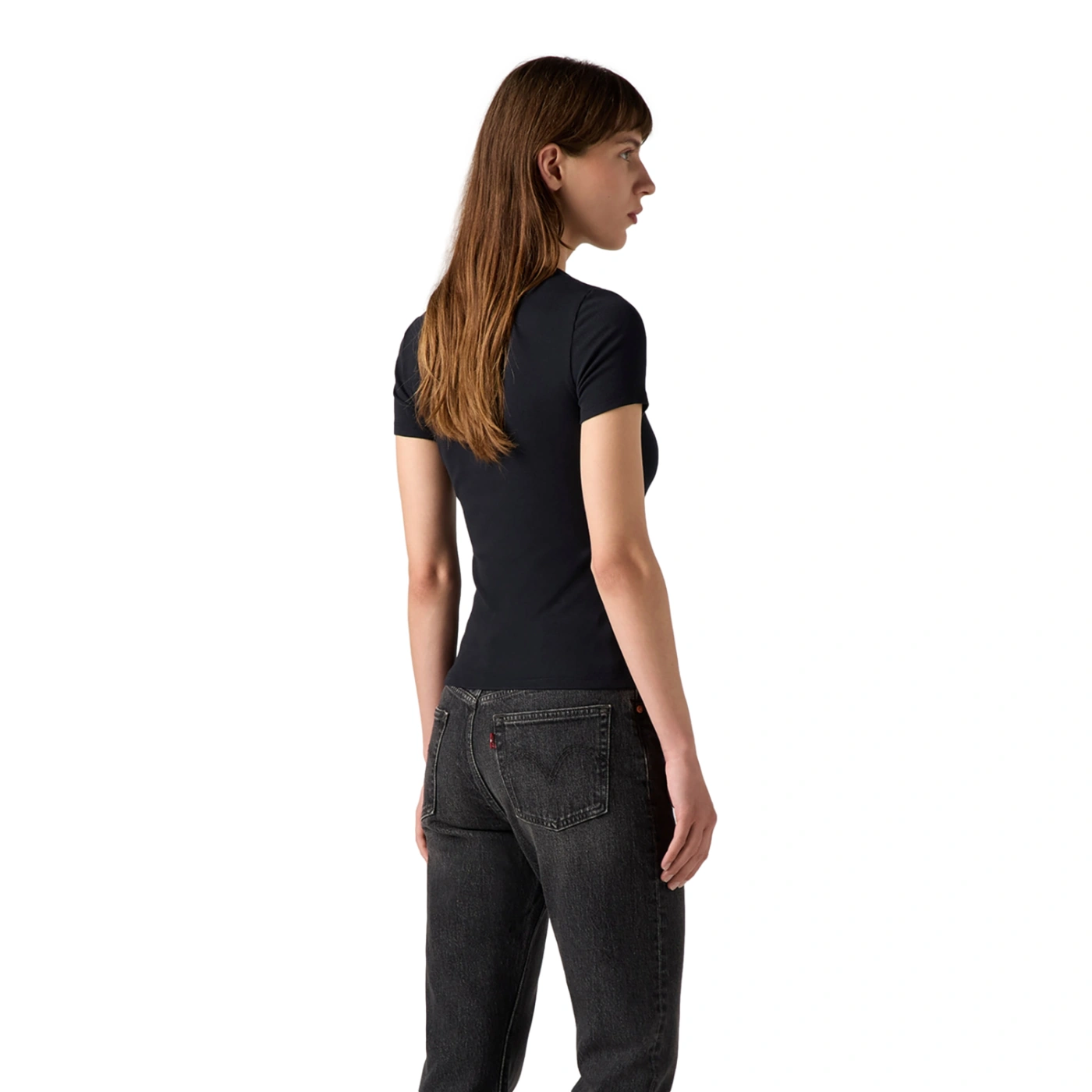 POLO MUJER LEVI'S HAYES TEE 23452 ANTHRACITE NIGHT - 3