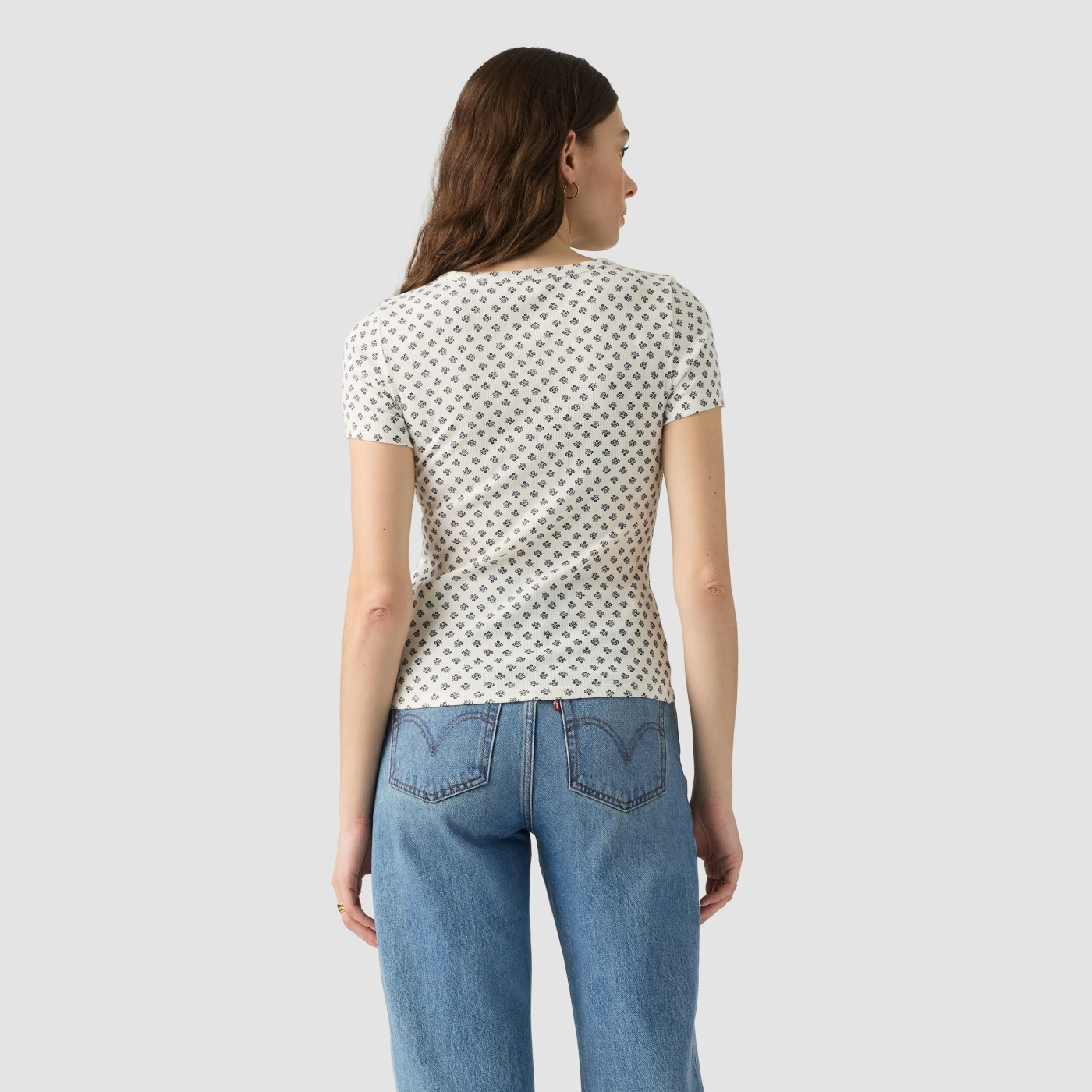 POLO MUJER LEVI'S HAYES TEE AGDA FLORAL - 2