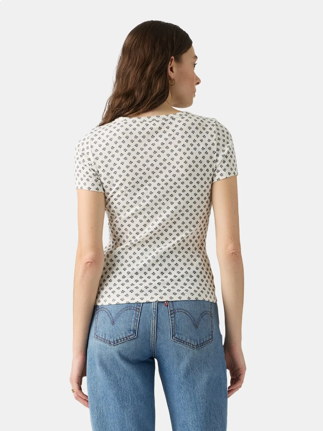 POLO MUJER LEVI'S HAYES TEE AGDA FLORAL - 2