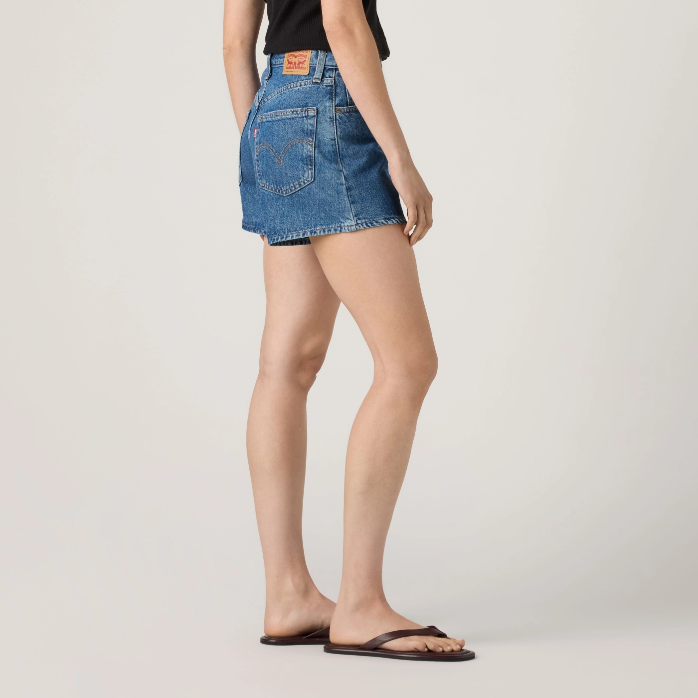 SHORT ALGODÓN MUJER LEVI'S HIGH WAISTED MOM AMAZING - 4