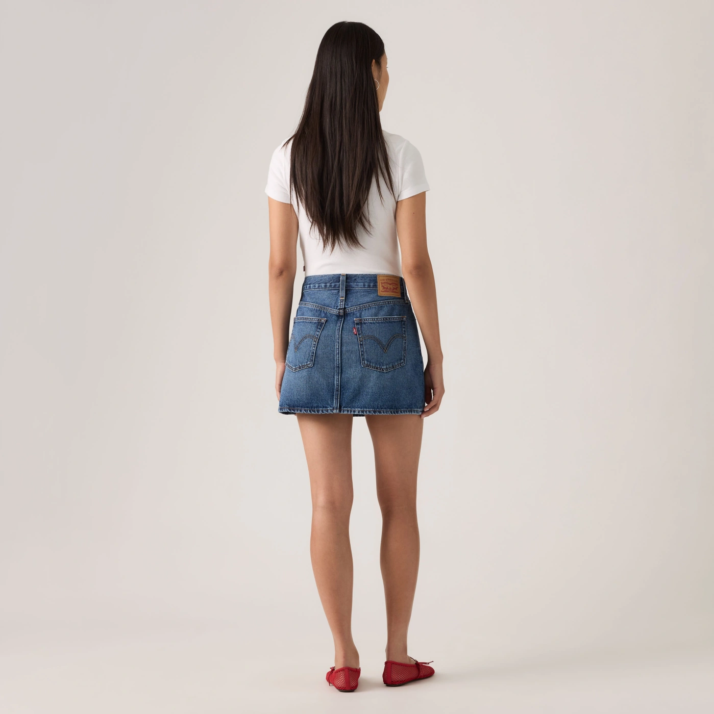 FALDA ALGODÓN MUJER LEVI'S ICON SKIRT BEAUTIFUL TARGET SKIRT - 3