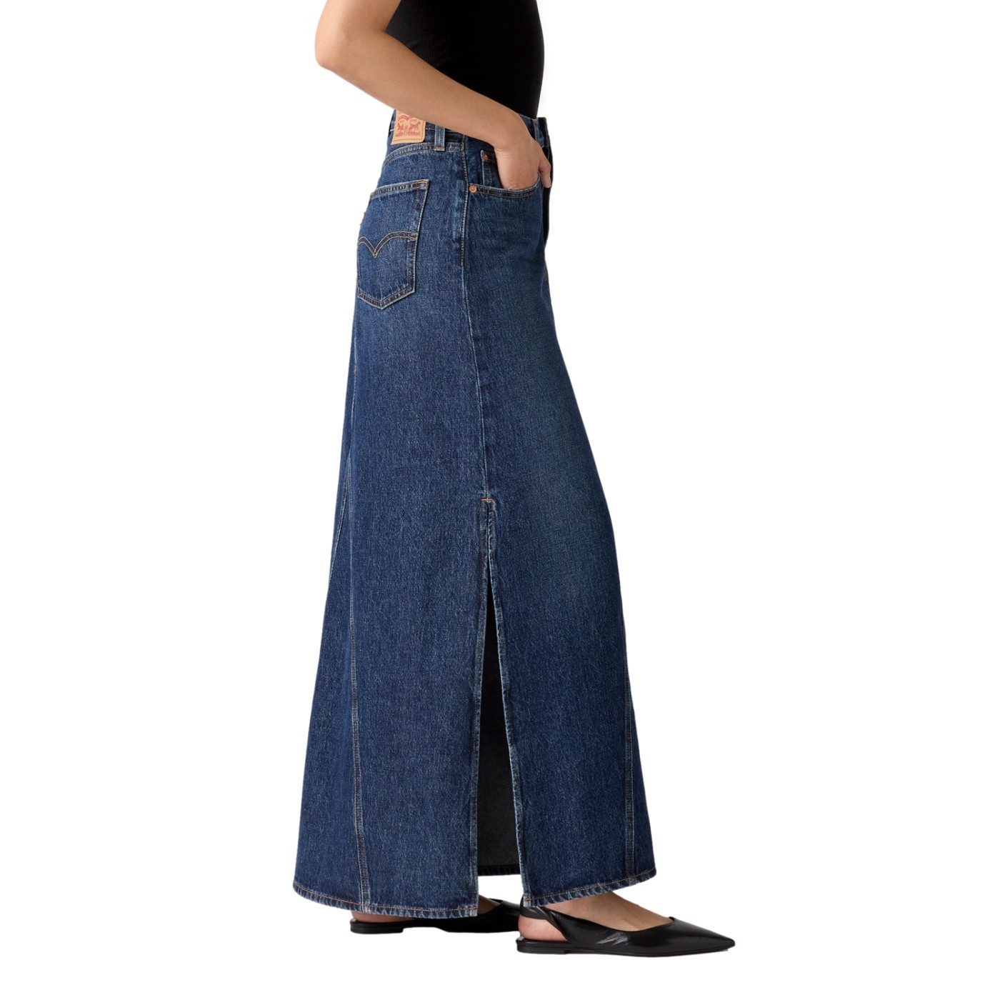 FALDA ALGODÓN MUJER LEVI'S ICONIC LONG SKIRT ALWAYS USUALLY - 3