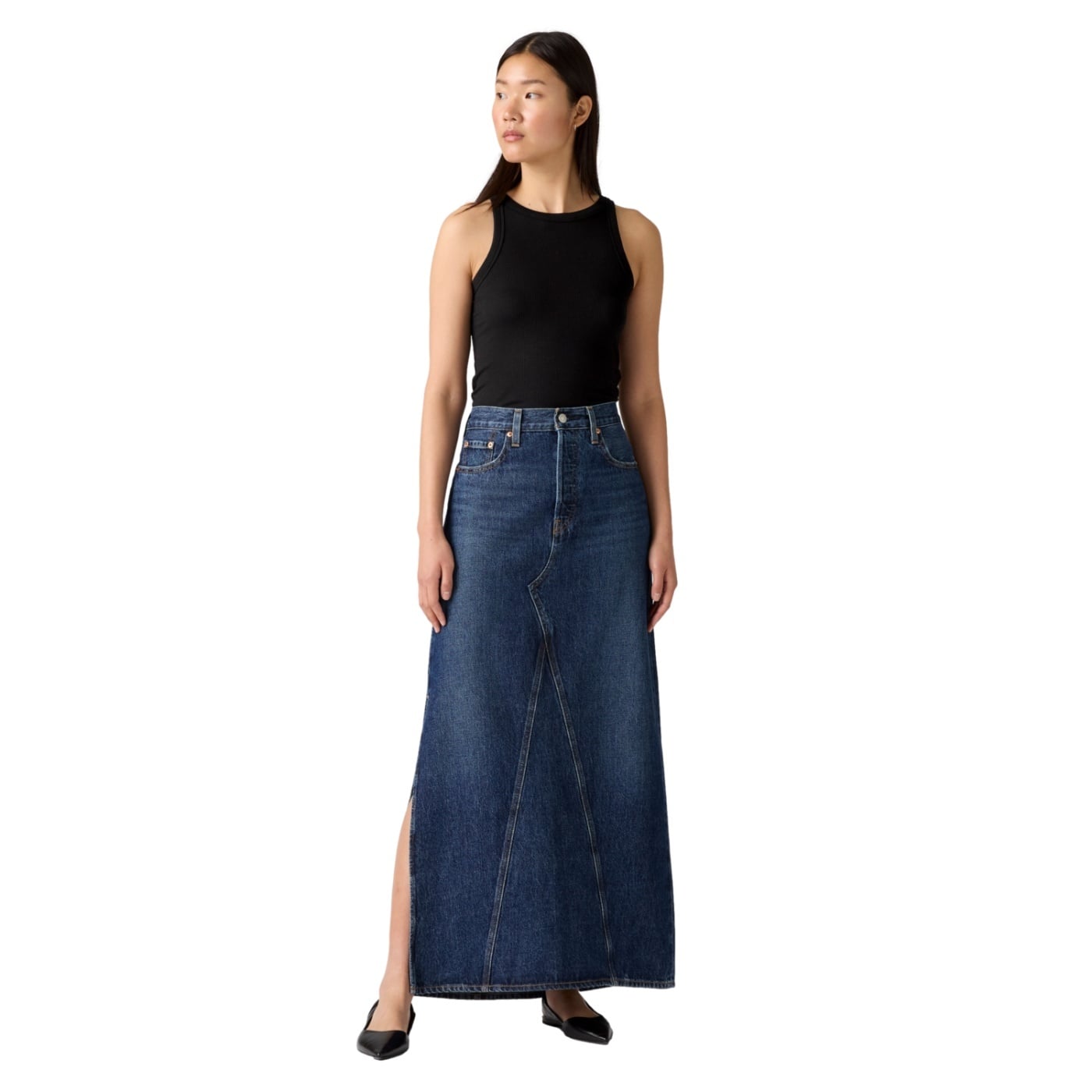 FALDA ALGODÓN MUJER LEVI'S ICONIC LONG SKIRT ALWAYS USUALLY - 1