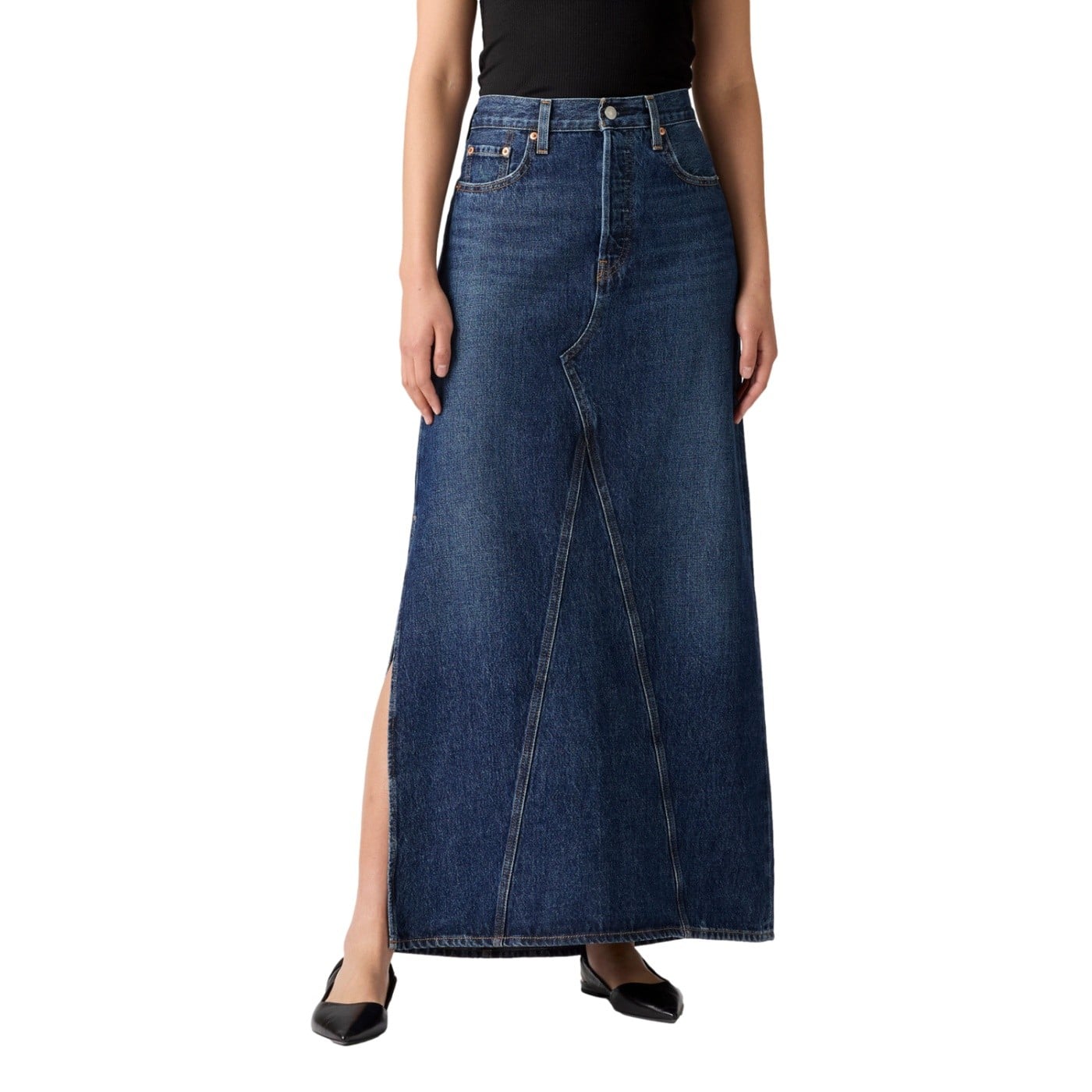 FALDA ALGODÓN MUJER LEVI'S ICONIC LONG SKIRT ALWAYS USUALLY - 2