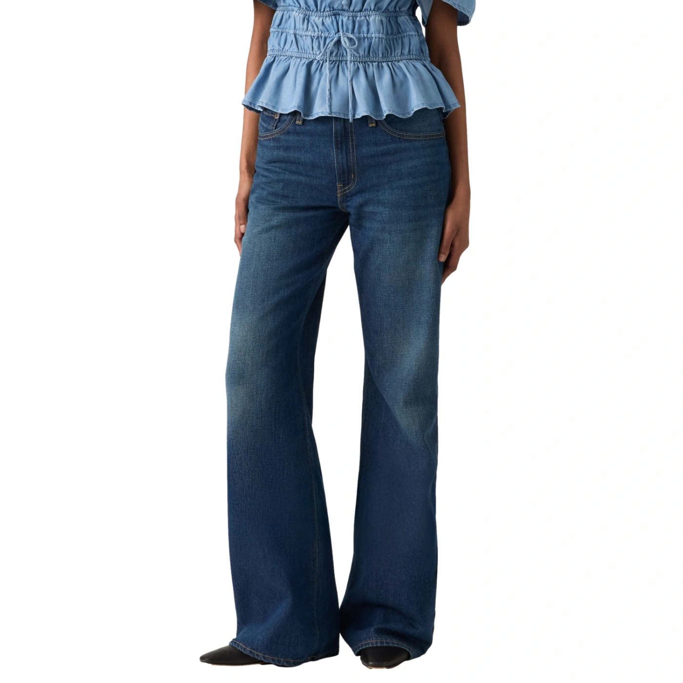 JEAN LOOSE BOOT MUJER LEVI'S MIDDY GOOD FORTUNES - 2