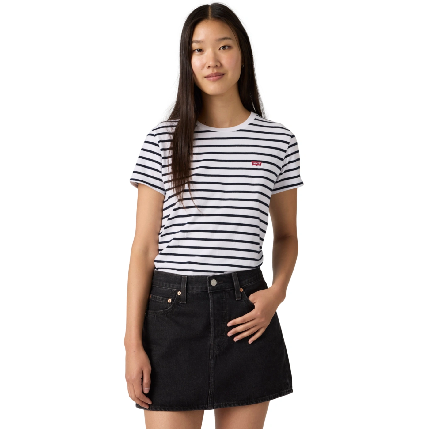 POLO MUJER LEVI'S PERFECT TEE EMILY STRIPE - 3