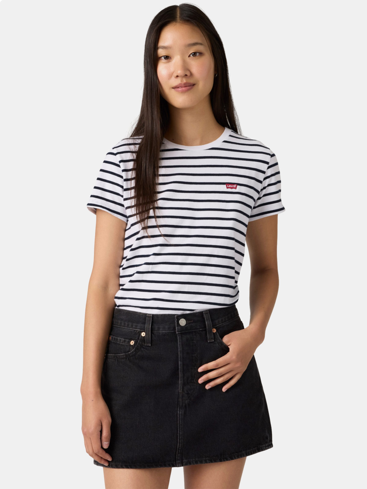POLO MUJER LEVI'S PERFECT TEE EMILY STRIPE - 3