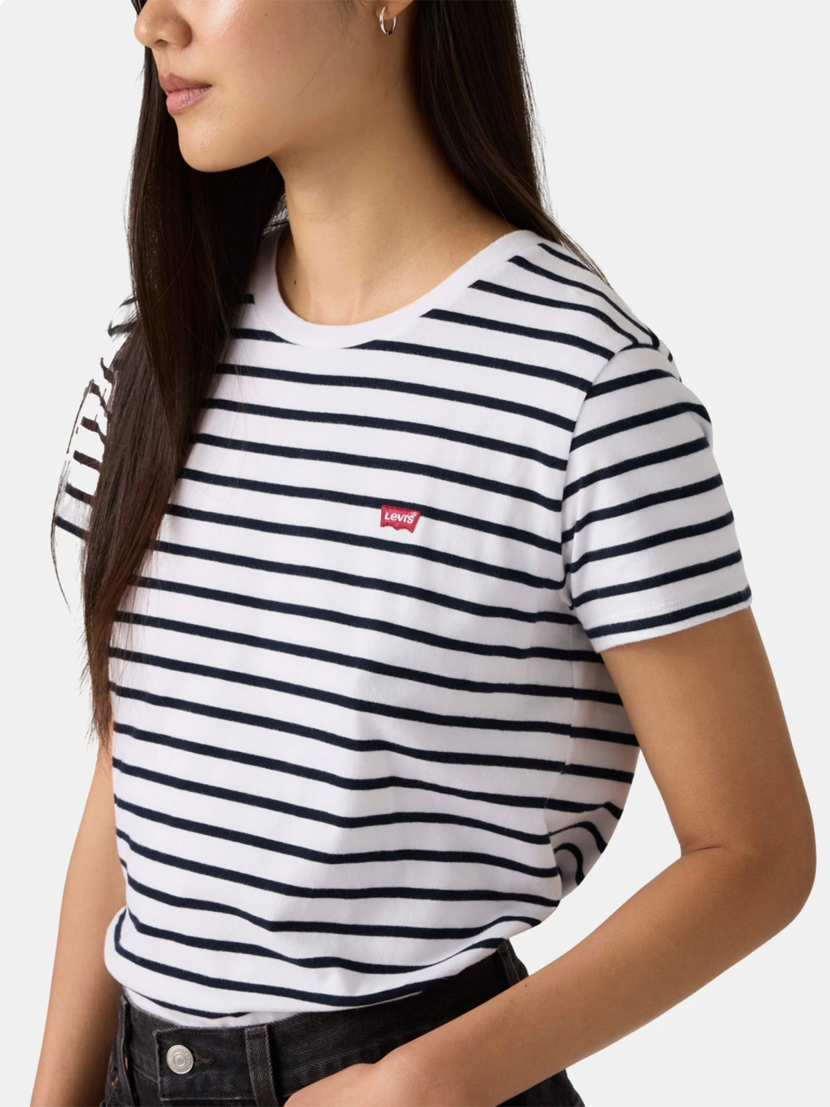 POLO MUJER LEVI'S PERFECT TEE EMILY STRIPE - 4