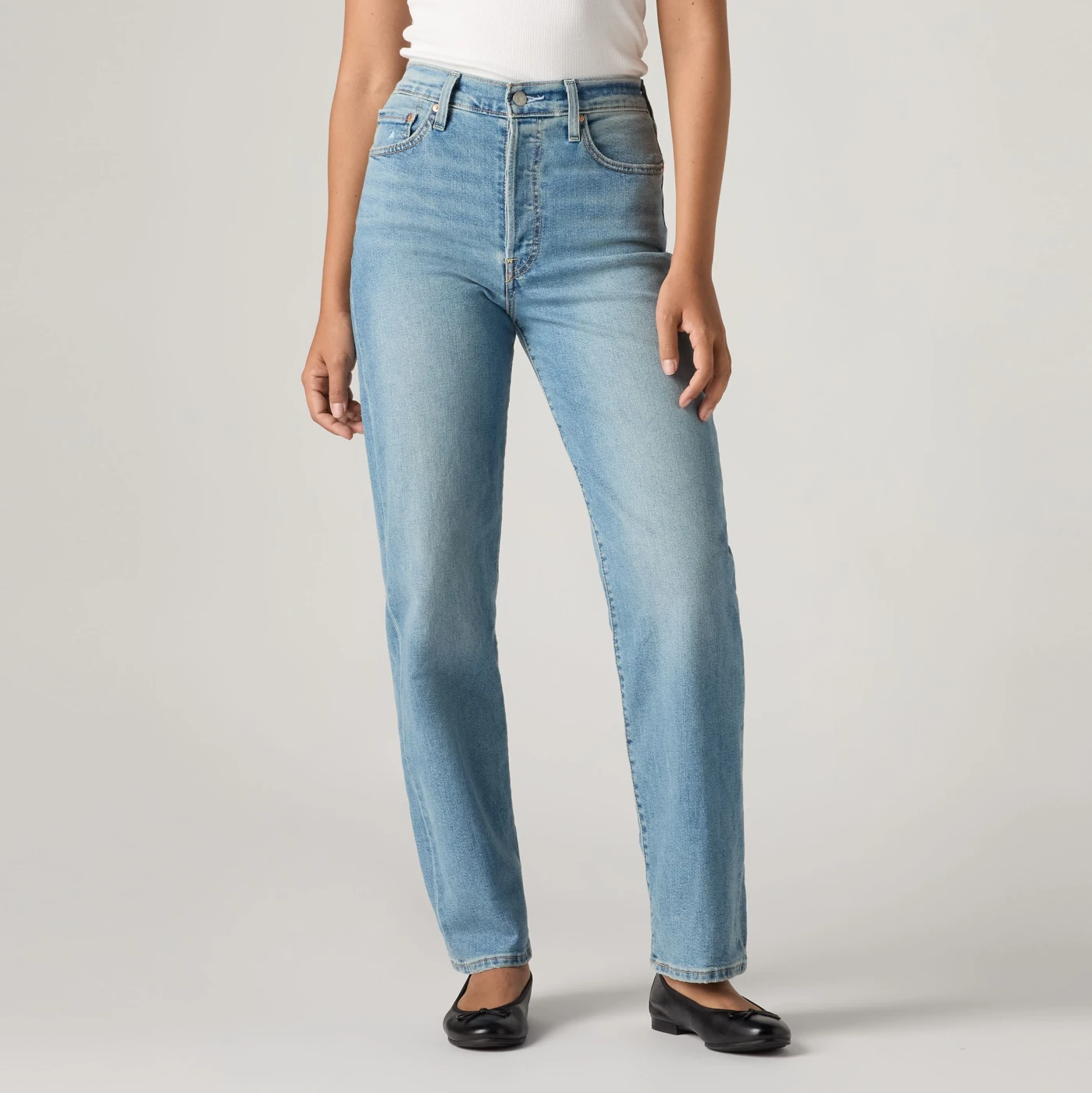 JEAN STRAIGHT MUJER LEVI'S RIBCAGE ANKLE CENTER LANE - 3