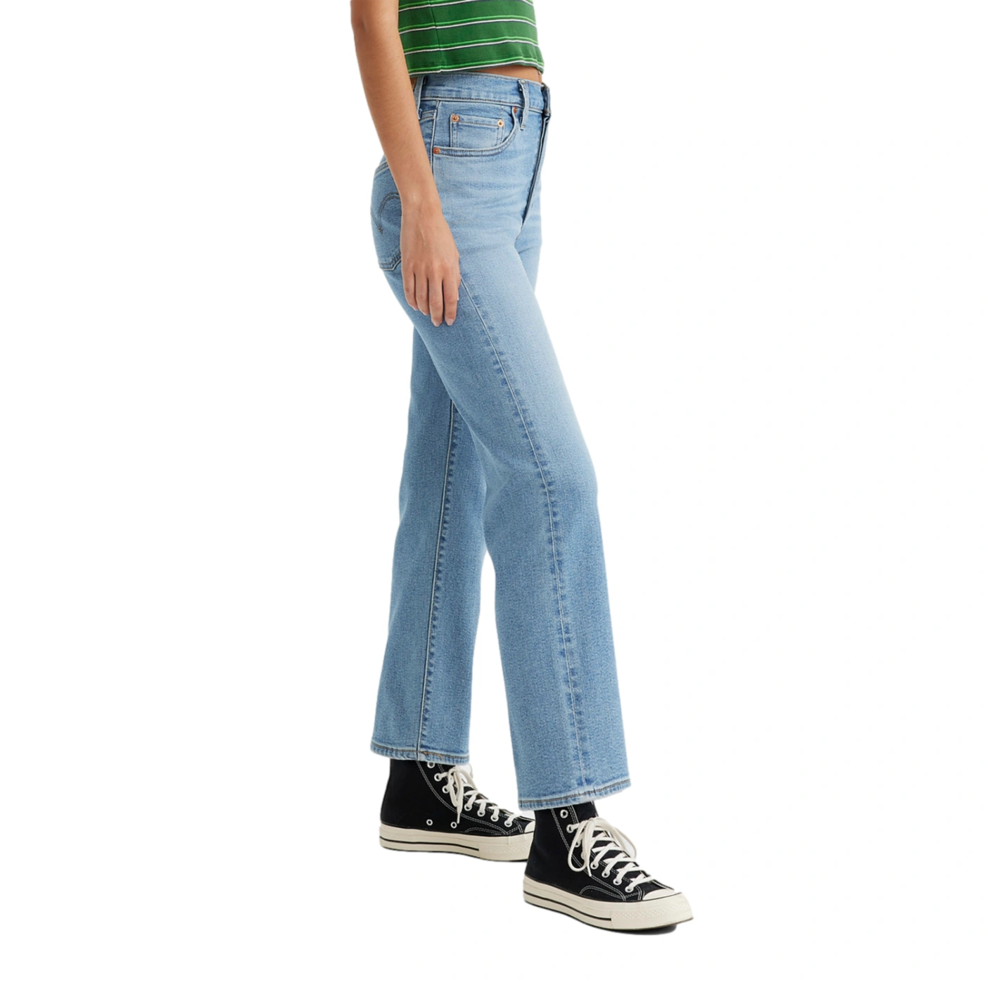 JEAN STRAIGHT MUJER LEVI'S RIBCAGE ANKLE CENTER LANE - 2