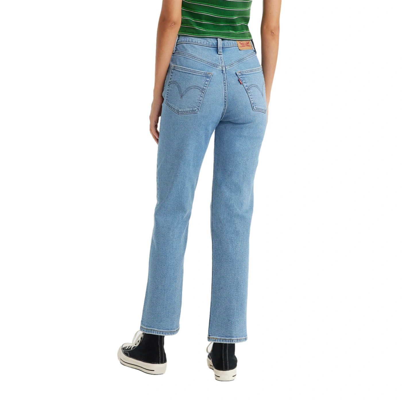 JEAN STRAIGHT MUJER LEVI'S RIBCAGE ANKLE CENTER LANE - 3
