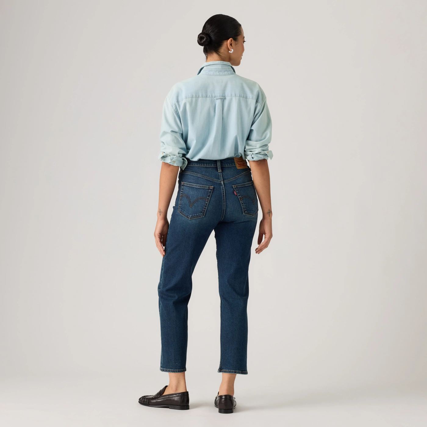 JEAN STRAIGHT MUJER LEVI'S RIBCAGE ANKLE SHE IS READY - 2