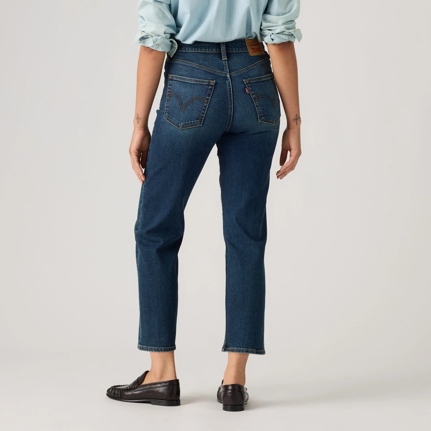 JEAN STRAIGHT MUJER LEVI'S RIBCAGE ANKLE SHE IS READY - 4