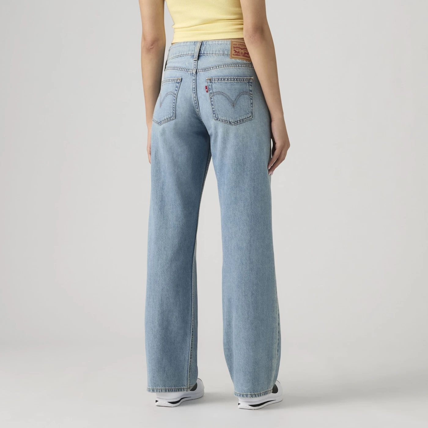 JEANS ALGODÓN SUELTO MUJER LEVIS AZUL SUPERLOW - 3