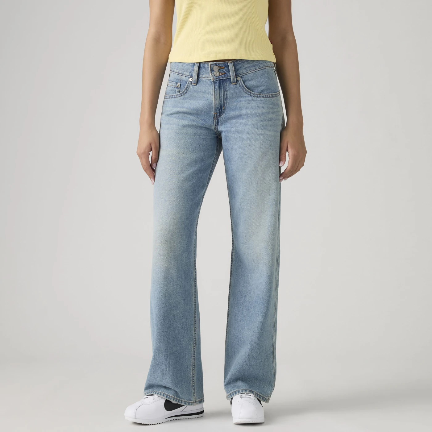 JEANS ALGODÓN SUELTO MUJER LEVIS AZUL SUPERLOW - 4