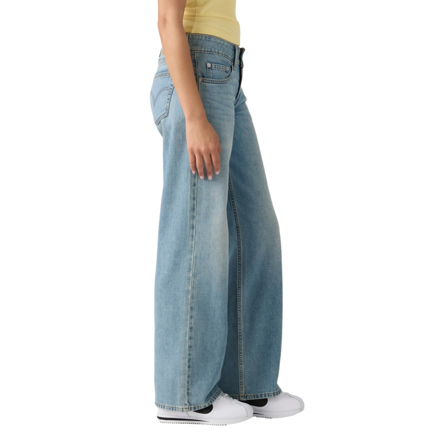JEANS ALGODÓN SUELTO MUJER LEVIS AZUL SUPERLOW - 3