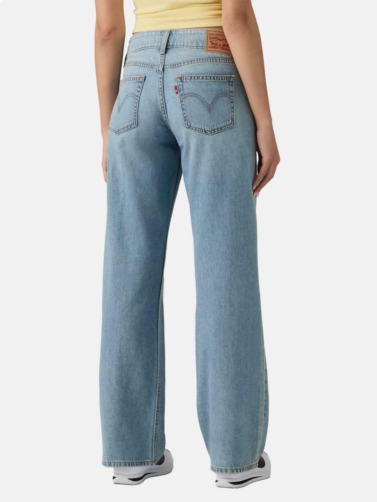 JEANS ALGODÓN SUELTO MUJER LEVIS AZUL SUPERLOW - 3