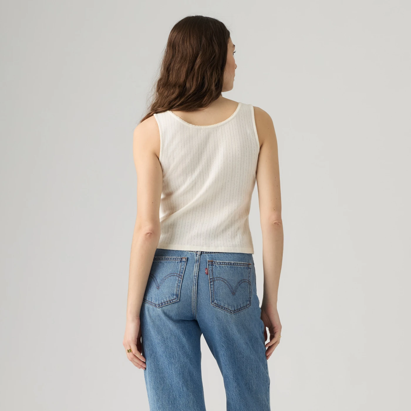 POLO ALGODÓN MUJER LEVI'S SWEETIE SL EGRET - 3