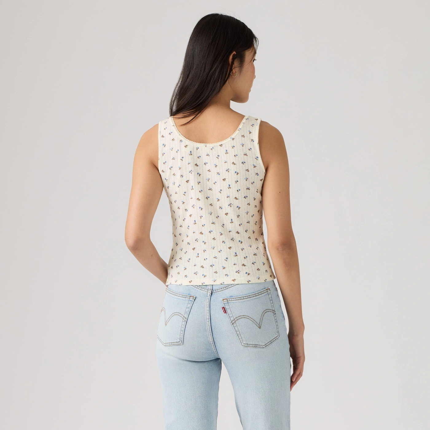 POLO ALGODÓN MUJER LEVI'S SWEETIE SL Marseilles Ditsy EGRET - 3
