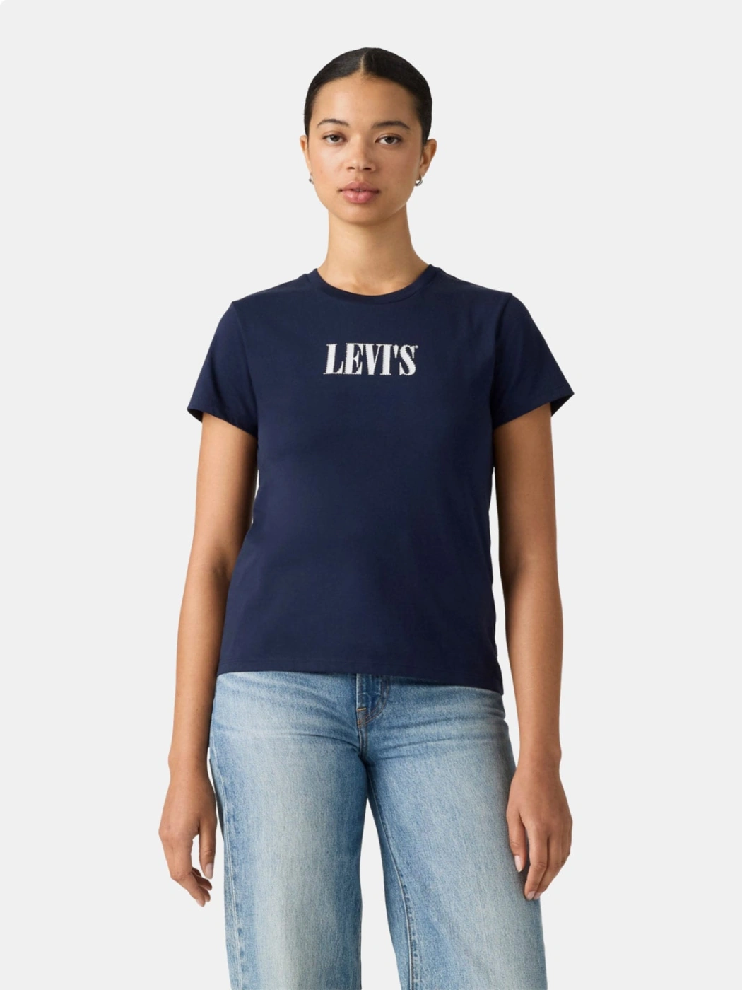 POLO MUJER LEVI'S THE PERFECT TEE SERIF STUD OUTLINE - 1