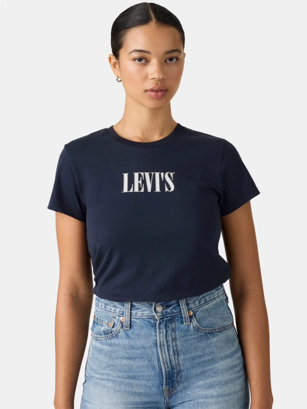 POLO MUJER LEVI'S THE PERFECT TEE SERIF STUD OUTLINE - 3