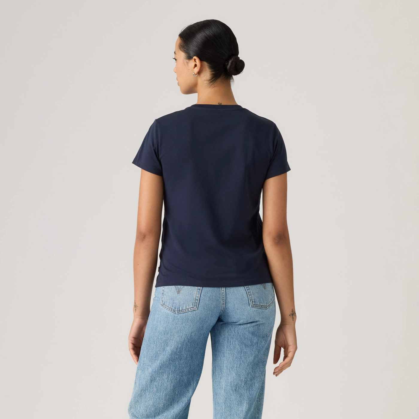 POLO MUJER LEVI'S THE PERFECT TEE SERIF STUD OUTLINE - 3