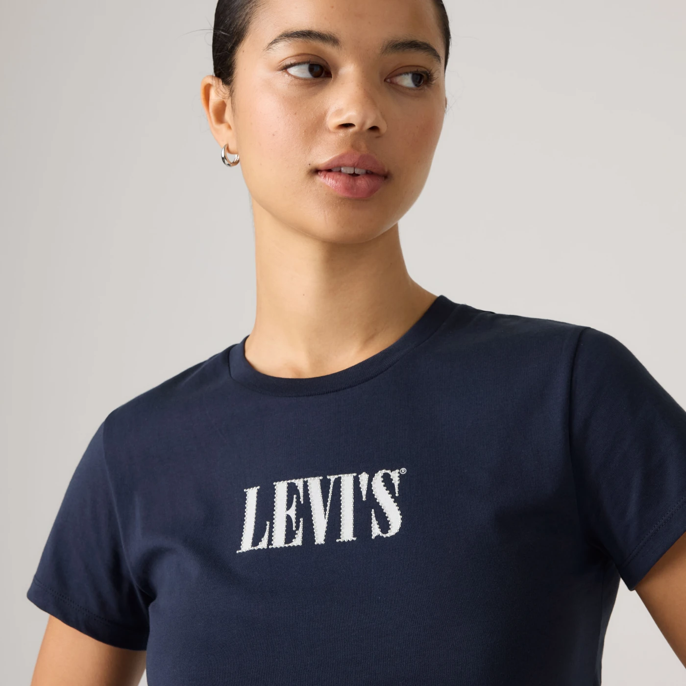 POLO MUJER LEVI'S THE PERFECT TEE SERIF STUD OUTLINE - 4